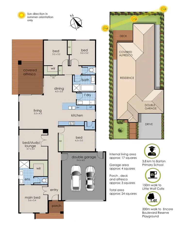 Floorplan of Homely house listing, 18 Jeepster Way, Cranbourne South VIC 3977