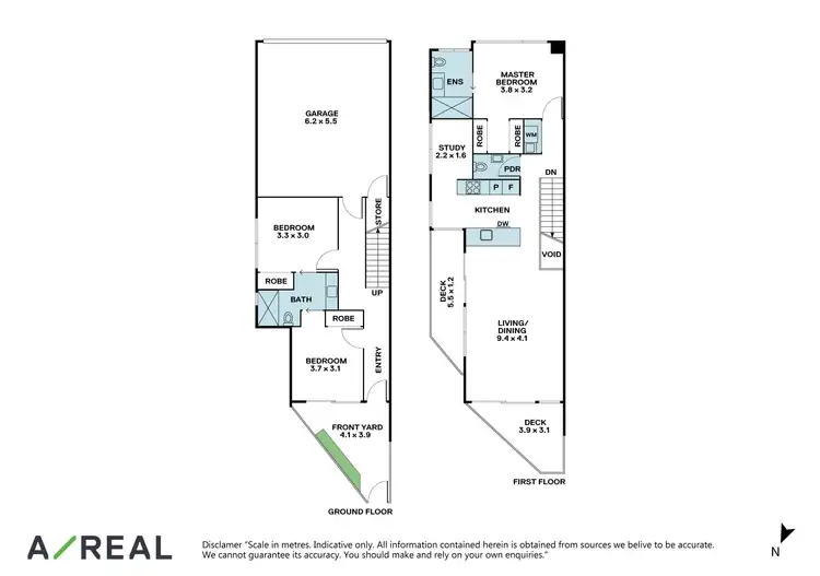 Floorplan of Homely townhouse listing, 11 Sharp Circuit, Mill Park VIC 3082