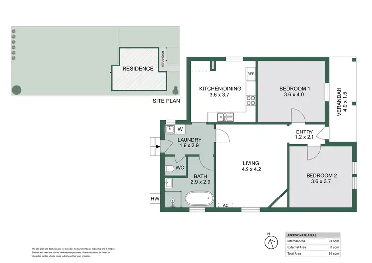 Floorplan of Homely house listing, 43 Sempill Street, Maitland NSW 2320