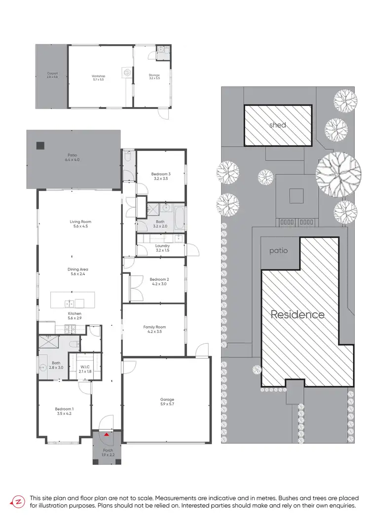 Floorplan of Homely house listing, 4 Ti Tree Court, Yarragon VIC 3823