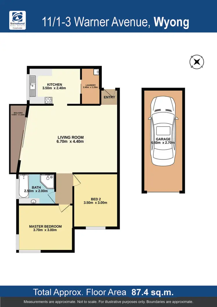 Floorplan of Homely unit listing, 11/1-3 Warner Avenue, Wyong NSW 2259