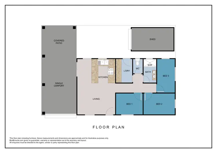Floorplan of Homely house listing, 2/30 Strombus Avenue, Trinity Beach QLD 4879