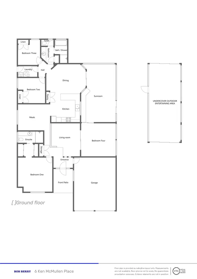 Floorplan of Homely house listing, 6 Ken Mcmullen Place, Dubbo NSW 2830