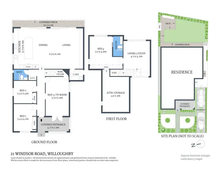 Floorplan of Homely house listing, 21 Windsor Road, Willoughby NSW 2068