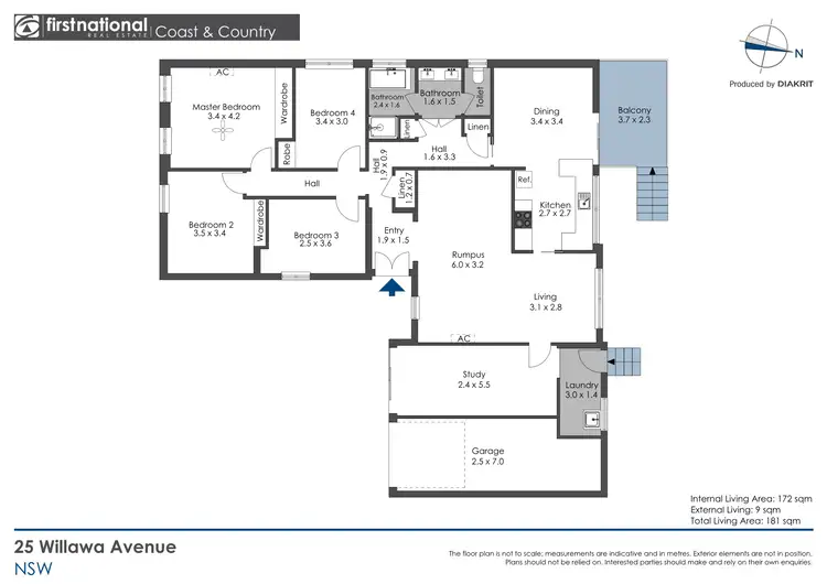 Floorplan of Homely house listing, 25 Willawa Avenue, Gerringong NSW 2534