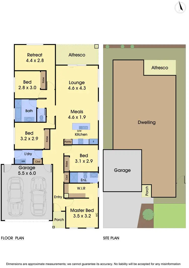 Floorplan of Homely house listing, 4 Subzero Drive, Doreen VIC 3754
