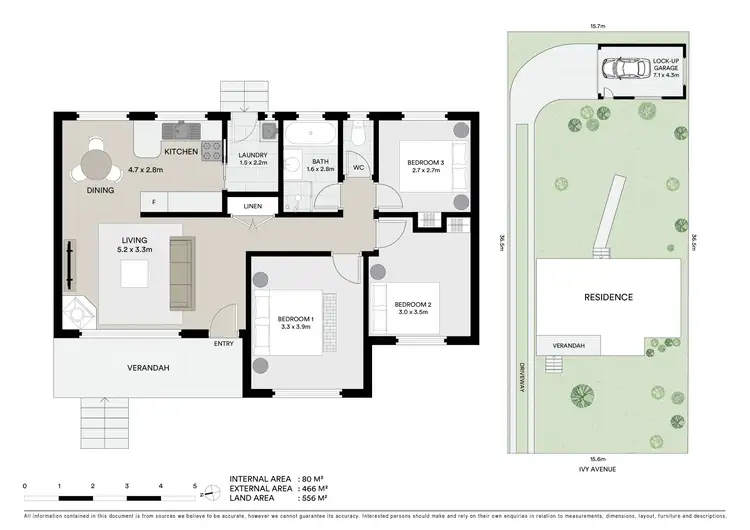 Floorplan of Homely house listing, 32 Ivy Avenue, Chain Valley Bay NSW 2259