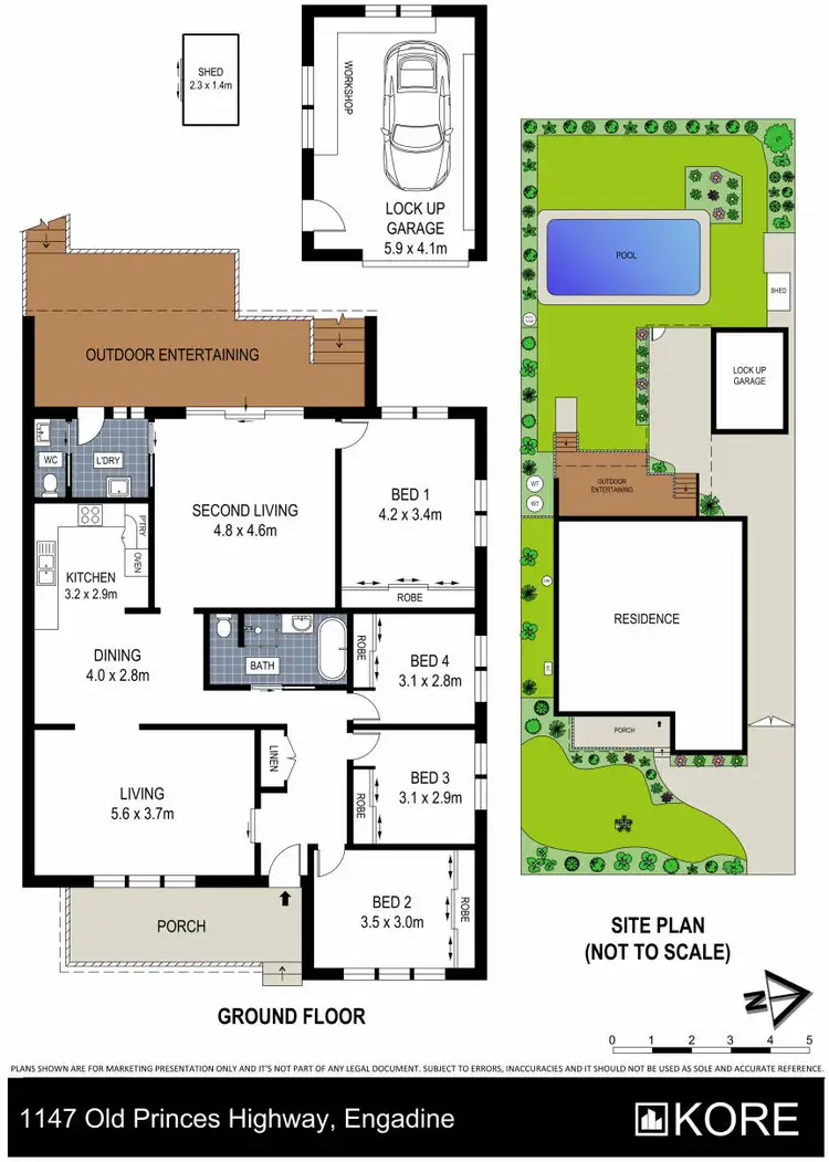 Floorplan of Homely house listing, 1147 Old Princes Highway, Engadine NSW 2233