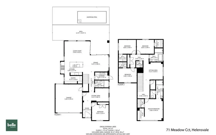 Floorplan of Homely house listing, 71 Meadow Circuit, Helensvale QLD 4212