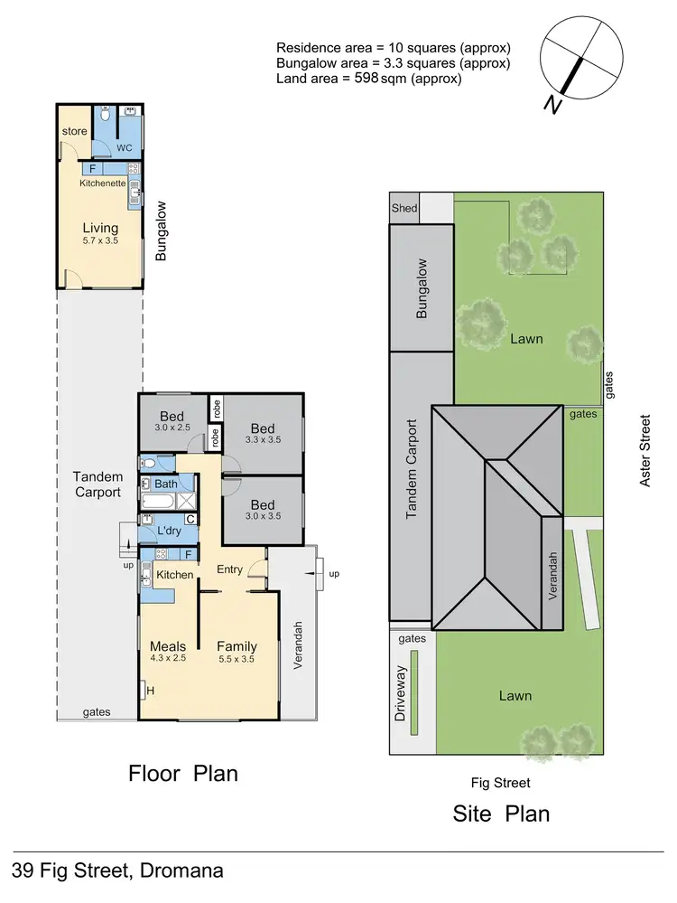 Floorplan of Homely house listing, 39 Fig Street, Dromana VIC 3936