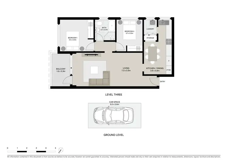 Floorplan of Homely apartment listing, 14/6 Arcadia Street, Penshurst NSW 2222