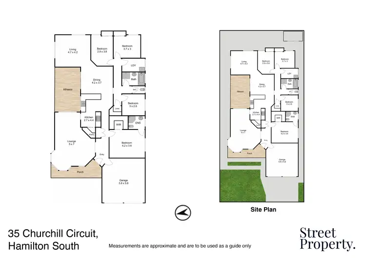 Floorplan of Homely house listing, 35 Churchill Circuit, Hamilton South NSW 2303
