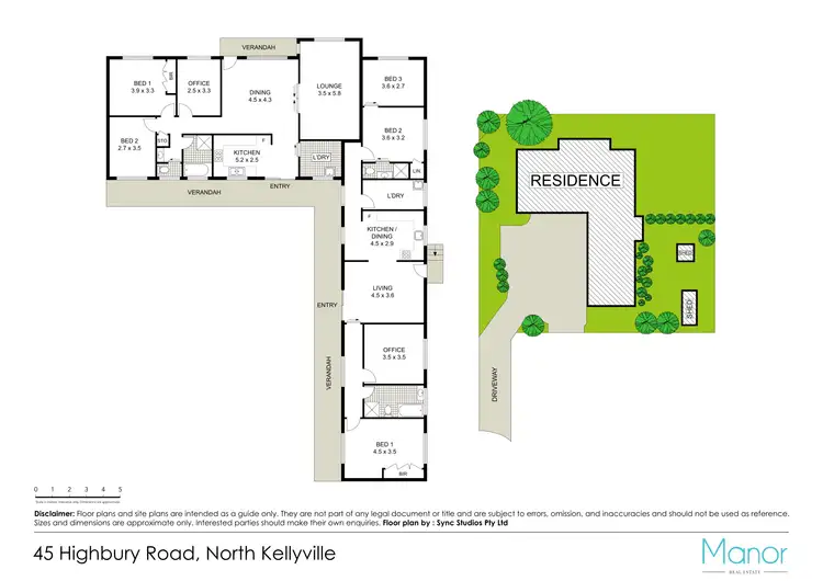 Floorplan of Homely house listing, 45 Highbury Road, North Kellyville NSW 2155
