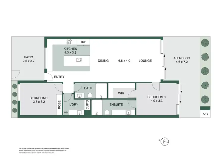 Floorplan of Homely unit listing, 307/63 Coolum Terrace, Coolum Beach QLD 4573