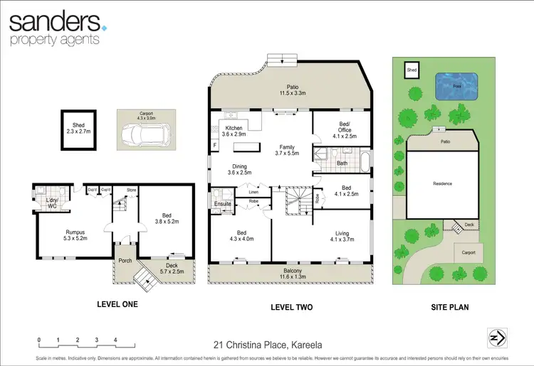 Floorplan of Homely house listing, 21 Christina Place, Kareela NSW 2232