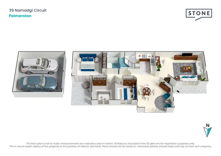 Floorplan of Homely house listing, 39 Namadgi Circuit, Palmerston ACT 2913