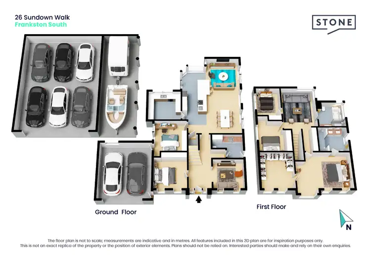 Floorplan of Homely house listing, 26 Sundown Walk, Frankston South VIC 3199