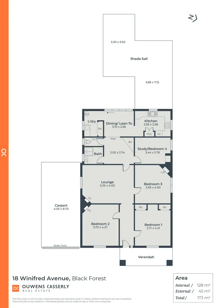 Floorplan of Homely house listing, 18 Winifred Avenue, Black Forest SA 5035
