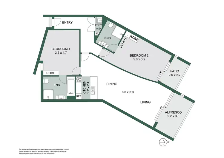 Floorplan of Homely unit listing, 1106/923 David Low Way, Marcoola QLD 4564