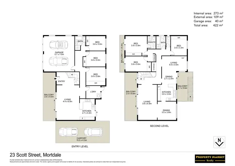 Floorplan of Homely house listing, 23 Scott Street, Mortdale NSW 2223