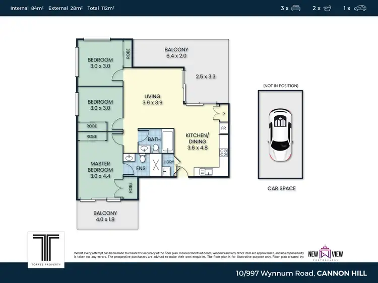 Floorplan of Homely unit listing, 10/997 Wynnum Road, Cannon Hill QLD 4170