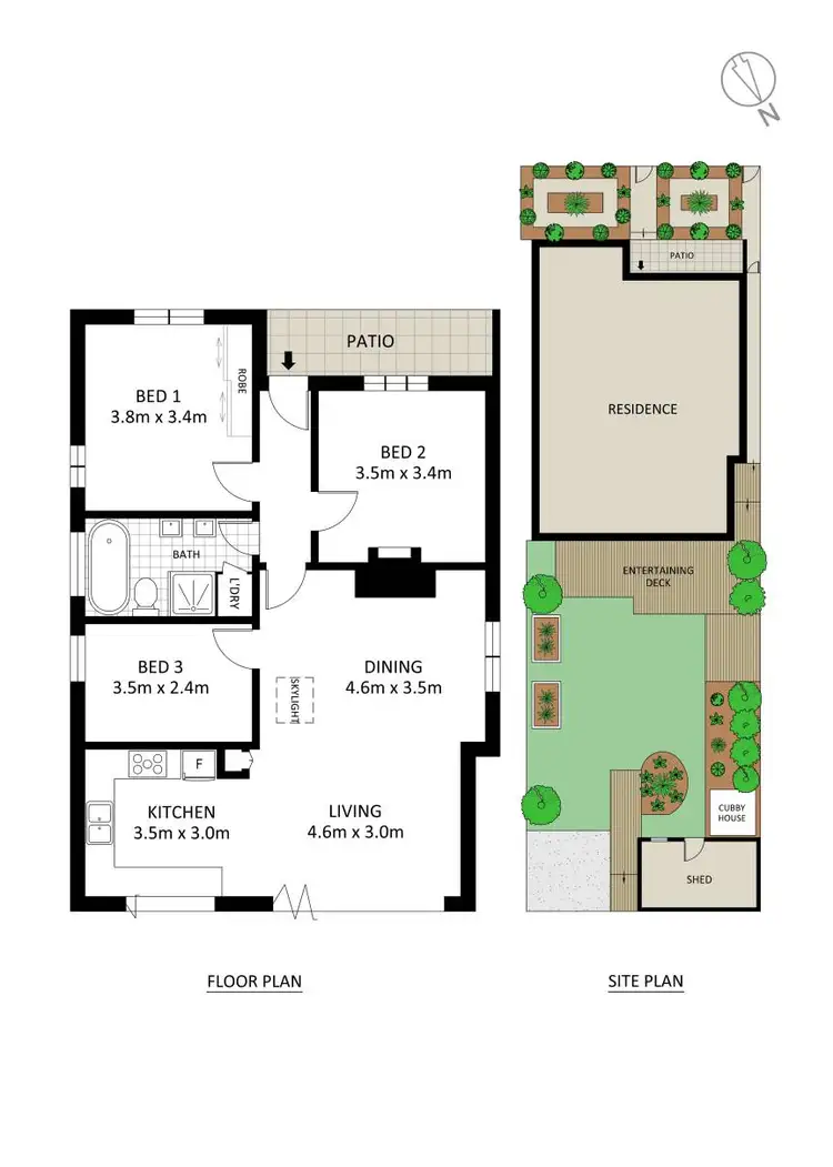 Floorplan of Homely house listing, 23 Station Street, Tempe NSW 2044