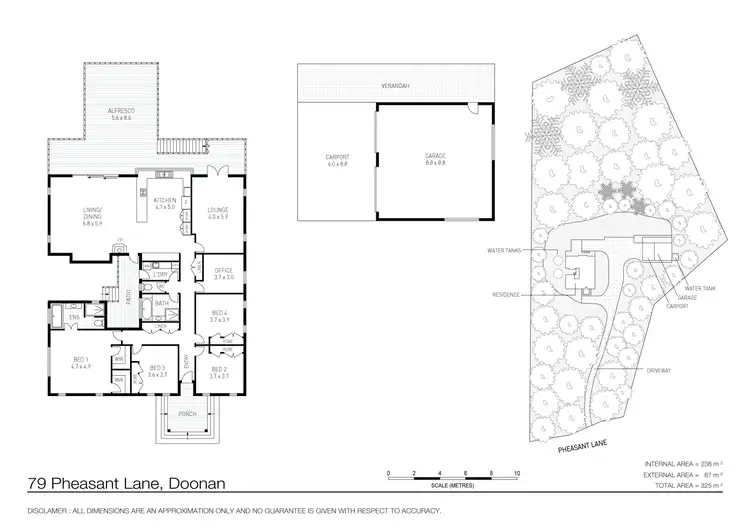 Floorplan of Homely house listing, 79 Pheasant Lane, Doonan QLD 4562
