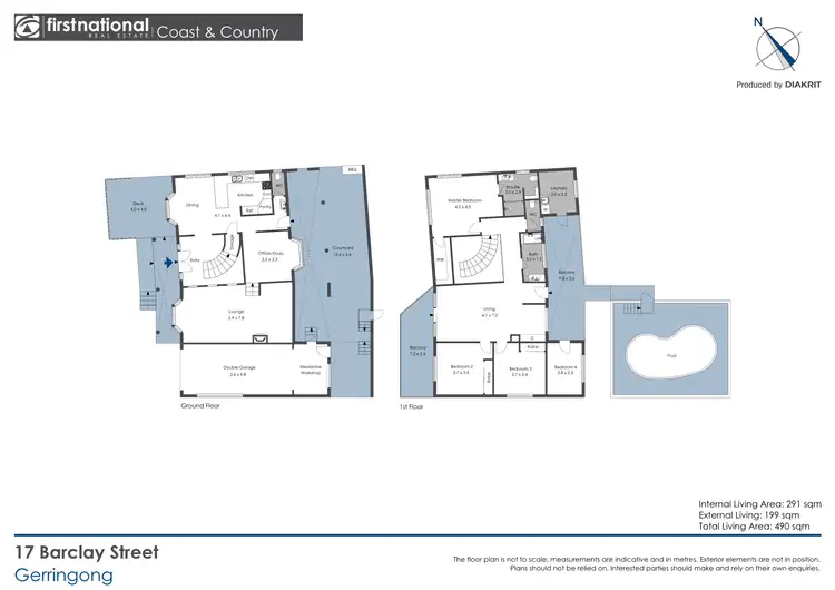 Floorplan of Homely house listing, 17 Barclay Street, Gerringong NSW 2534