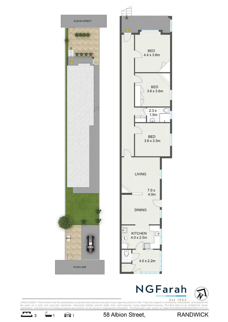 Floorplan of Homely house listing, 58 Albion Street, Randwick NSW 2031