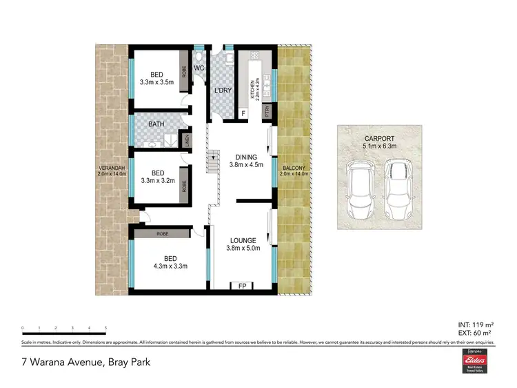 Floorplan of Homely house listing, 7 Warana Avenue, Bray Park NSW 2484