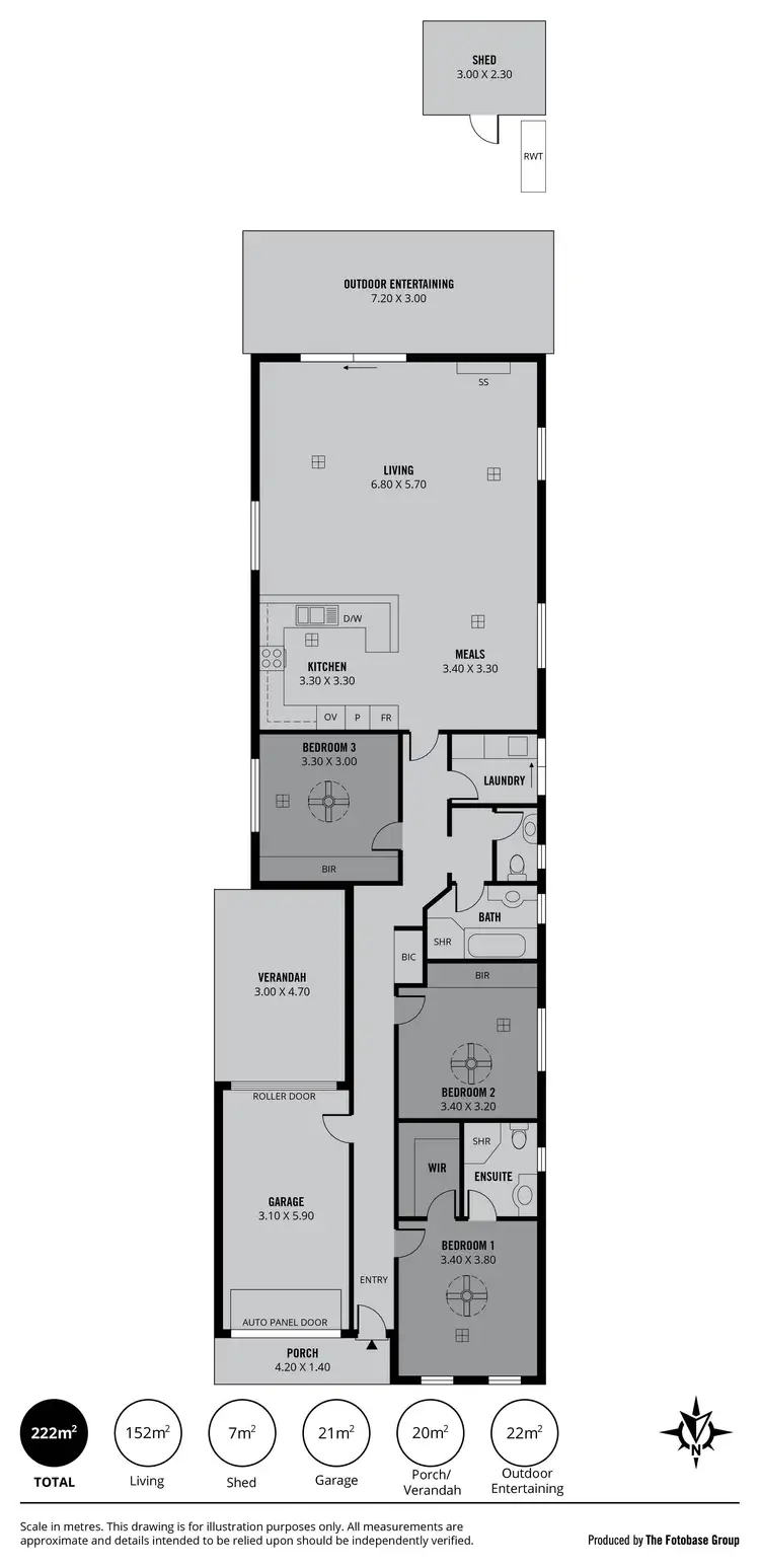 Floorplan of Homely house listing, 9 Lucerne Grove, Findon SA 5023