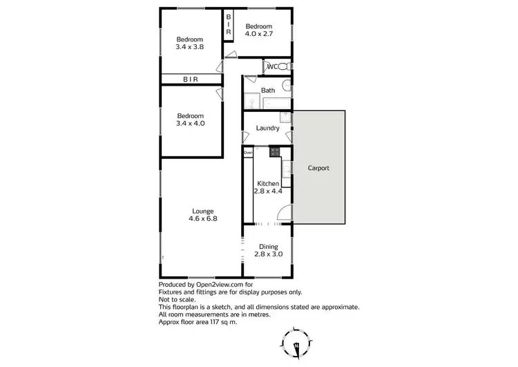 Floorplan of Homely house listing, 33 Jarrod Court, Devonport TAS 7310