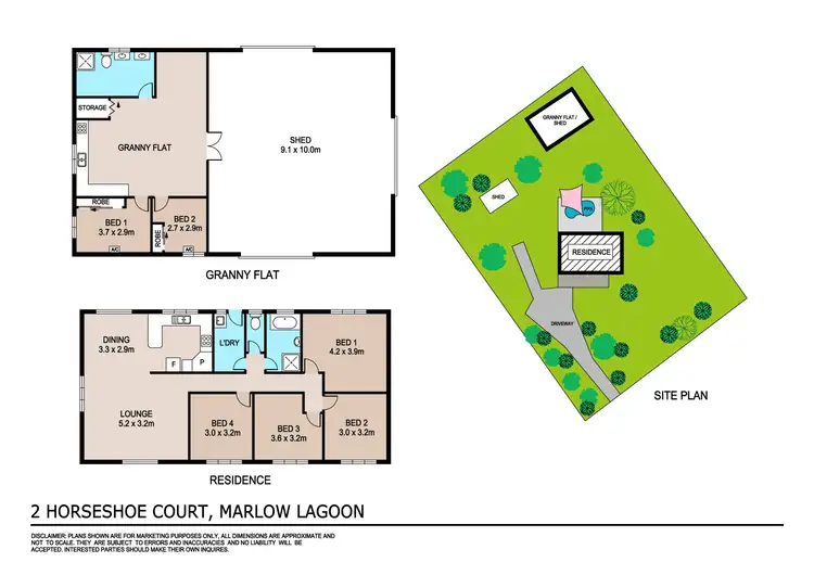 Floorplan of Homely house listing, 2 Horseshoe Court, Marlow Lagoon NT 830