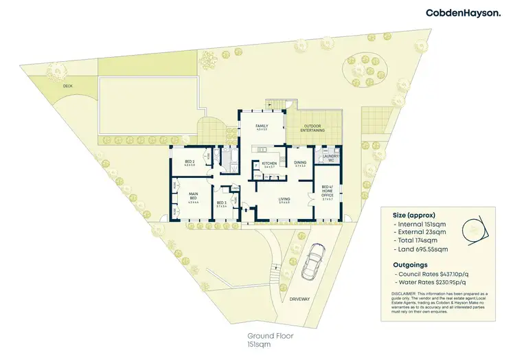 Floorplan of Homely house listing, 4 Kyogle Place, Frenchs Forest NSW 2086
