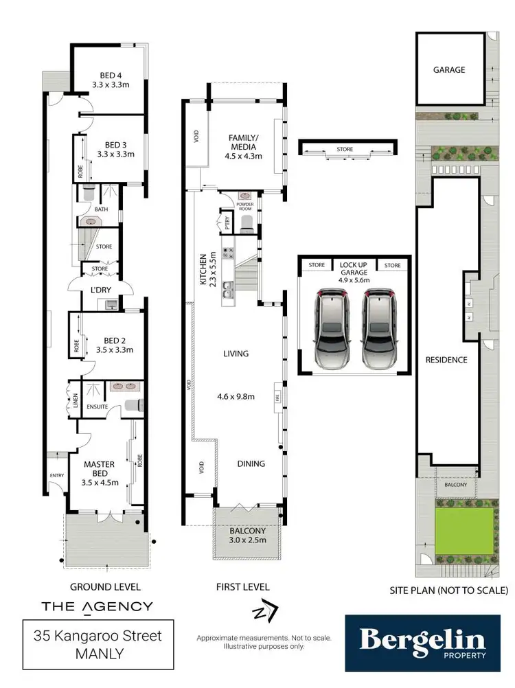 Floorplan of Homely house listing, 35 Kangaroo Street, Manly NSW 2095