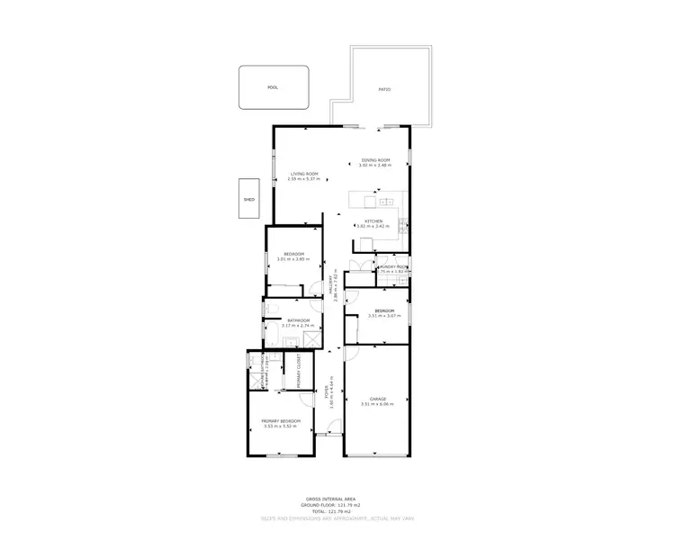 Floorplan of Homely house listing, 24 Myrtle Close, Mount Sheridan QLD 4868