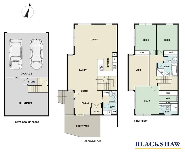 Floorplan of Homely townhouse listing, 7/96 Dooring Street, Dickson ACT 2602