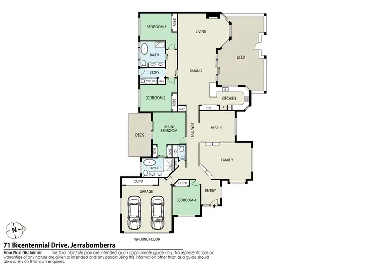 Floorplan of Homely house listing, 71 Bicentennial Drive, Jerrabomberra NSW 2619