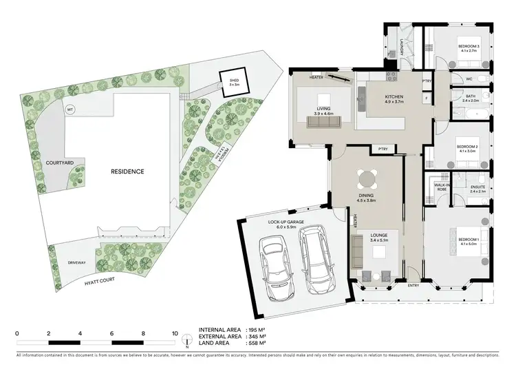 Floorplan of Homely house listing, 8 Hyatt Court, Grovedale VIC 3216