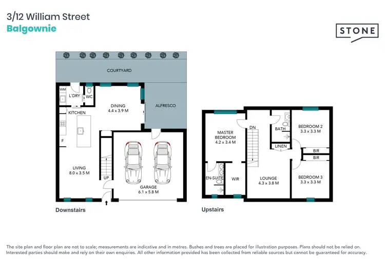 Floorplan of Homely townhouse listing, 3/12 William Street, Balgownie NSW 2519