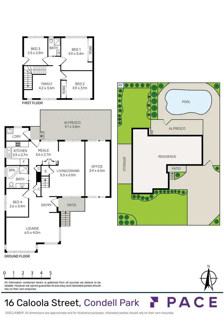 Floorplan of Homely house listing, 16 Caloola Street, Condell Park NSW 2200
