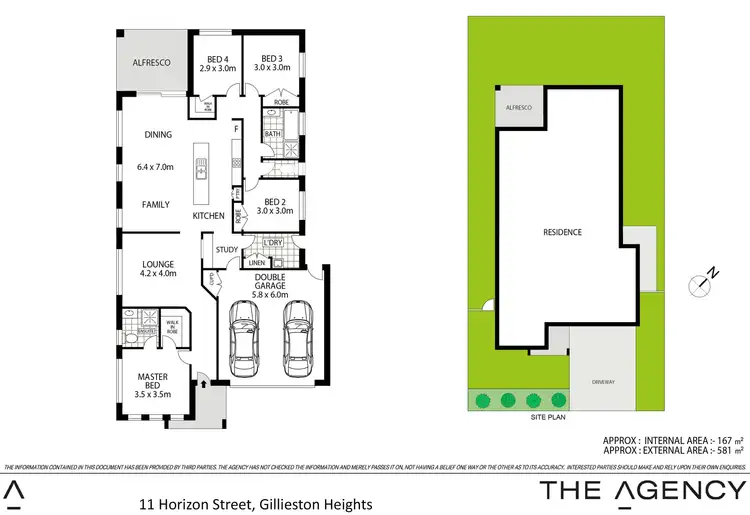 Floorplan of Homely house listing, 11 Horizon Street, Gillieston Heights NSW 2321