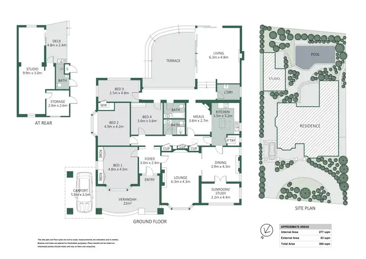 Floorplan of Homely house listing, 71 Clanville Road, Roseville NSW 2069