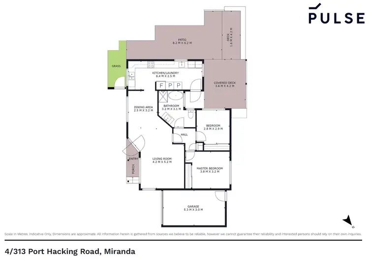 Floorplan of Homely villa listing, 4/313 Port Hacking Road, Miranda NSW 2228