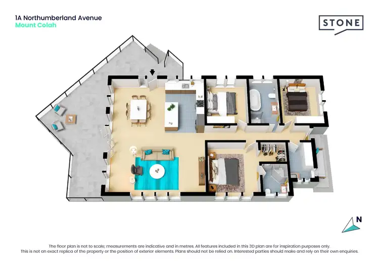 Floorplan of Homely house listing, 1A Northumberland Avenue, Mount Colah NSW 2079