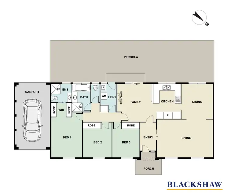 Floorplan of Homely house listing, 9A Fisk Street, Monash ACT 2904