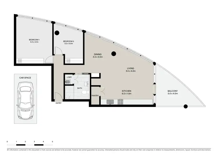 Floorplan of Homely apartment listing, 8A/635 St Kilda Road, Melbourne VIC 3004