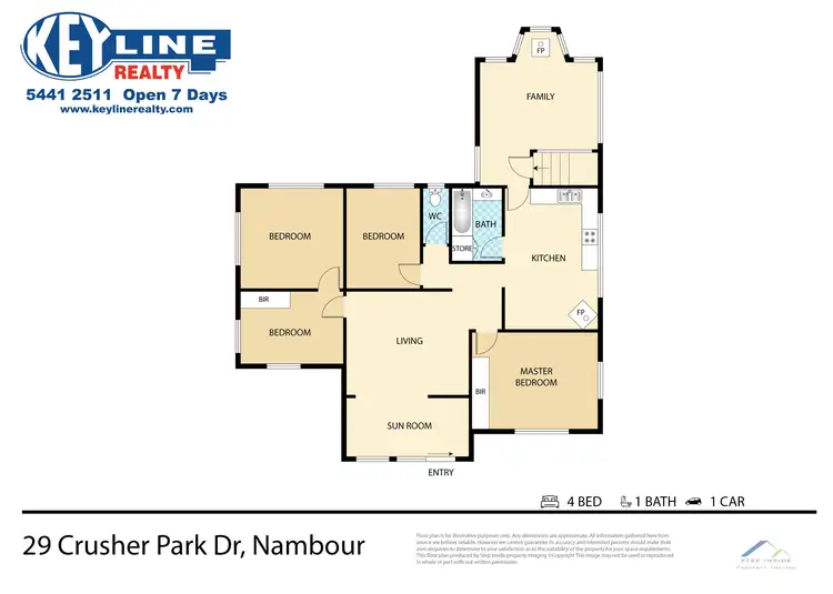 Floorplan of Homely house listing, 29 Crusher Park Drive, Nambour QLD 4560