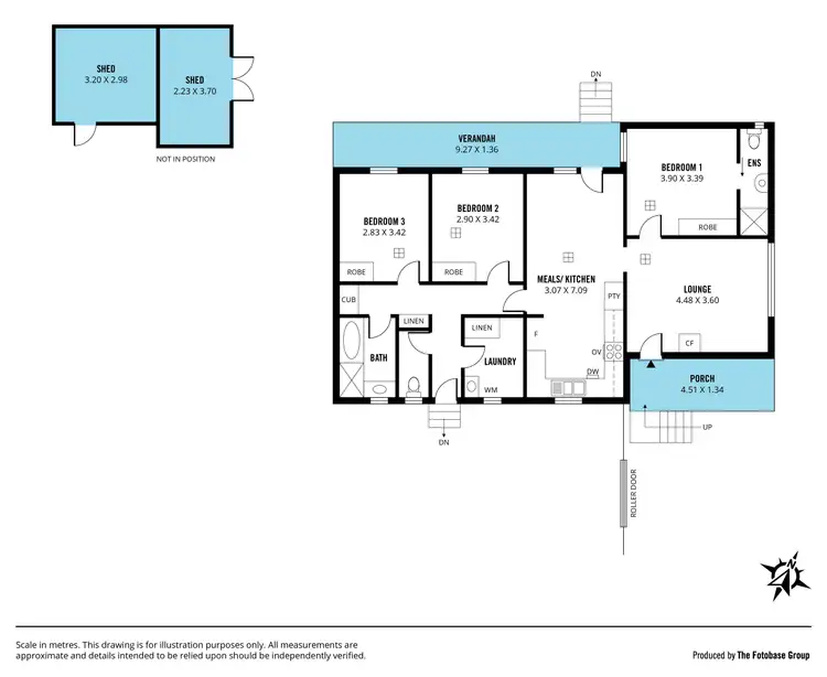 Floorplan of Homely house listing, 9 Figtree Crescent, Huntfield Heights SA 5163