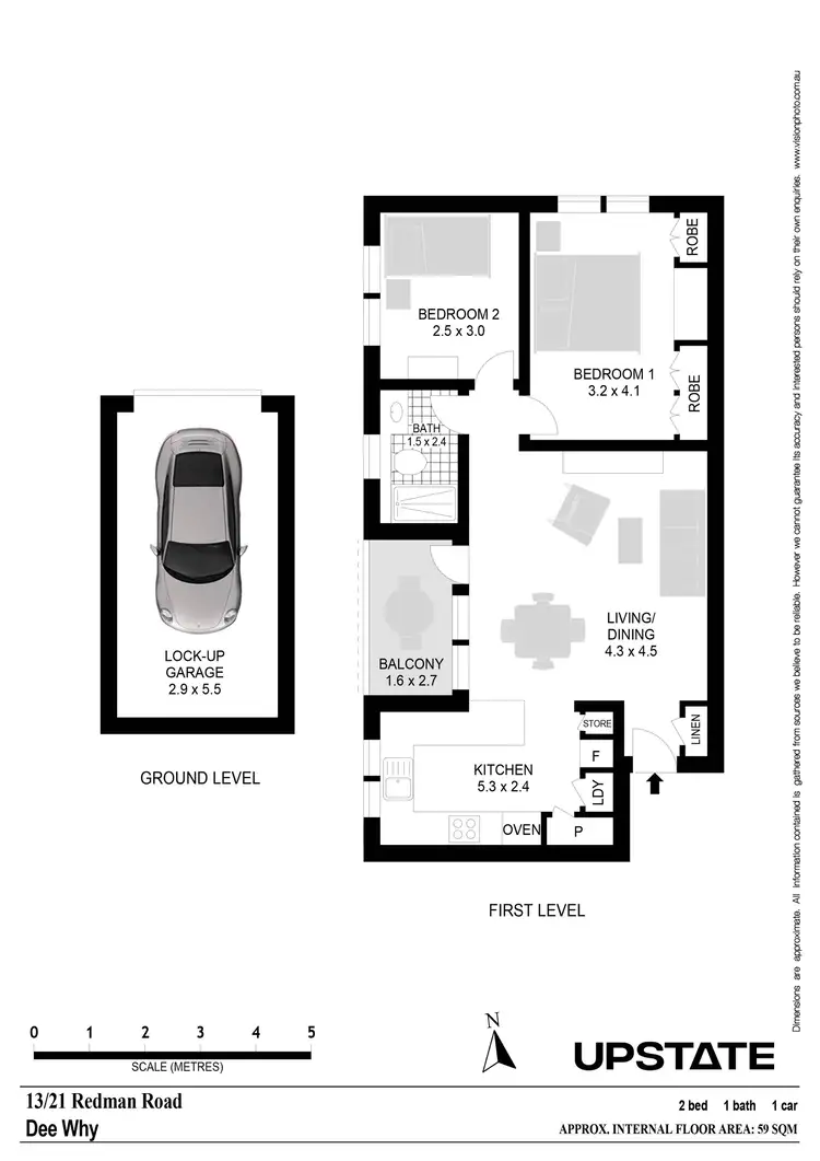 Floorplan of Homely apartment listing, 13/21 Redman Road, Dee Why NSW 2099
